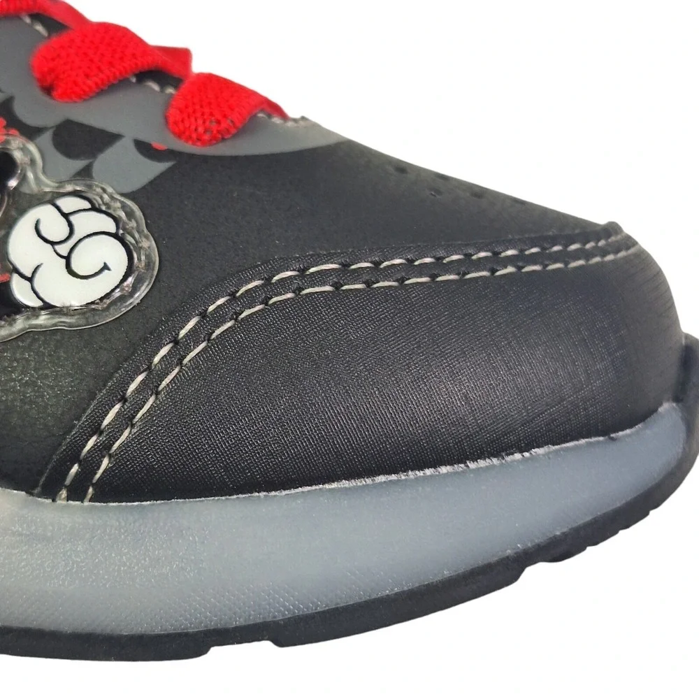 Disney Junior Mickey Mouse Athletic Fun House Boot Shoes Siz 6 (15cm) Color Grey